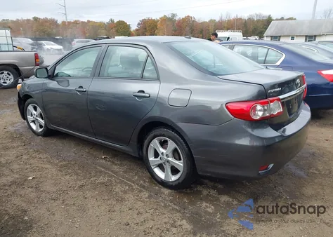 2011 Toyota Corolla Le из США, поврежденный, VIN 2T1BU4EE2BC637733